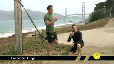 TRX Lunge