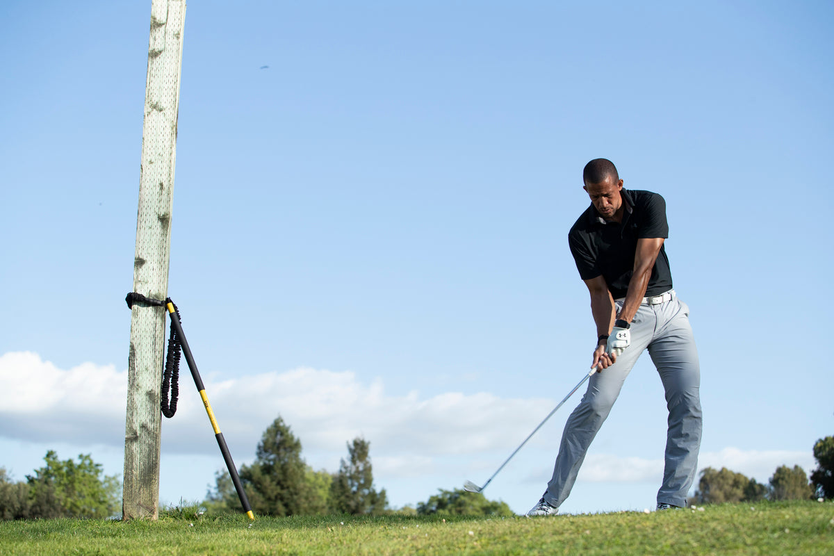 golf swing with trx