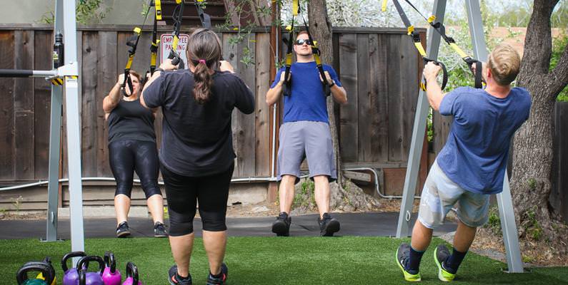 TRX Chest and Kettlebell Workout