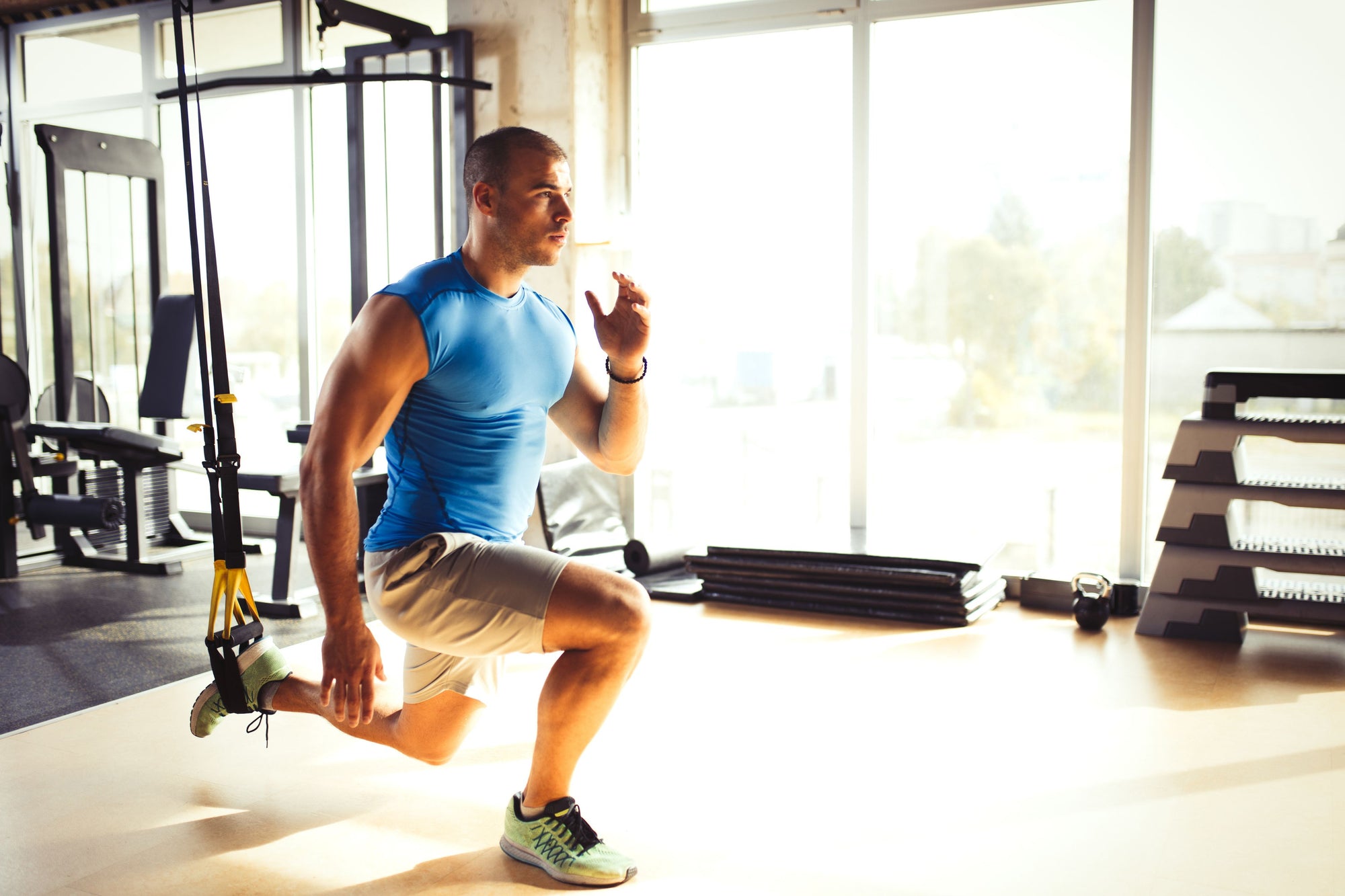 Barefoot Training with TRX
