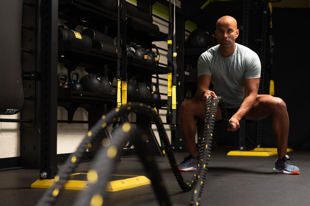 trx battle rope benefits from trainer