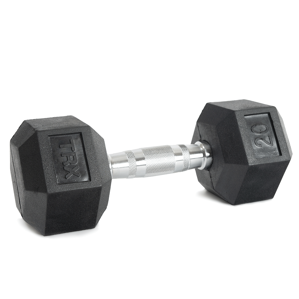 TRX HEX RUBBER DUMBBELLS