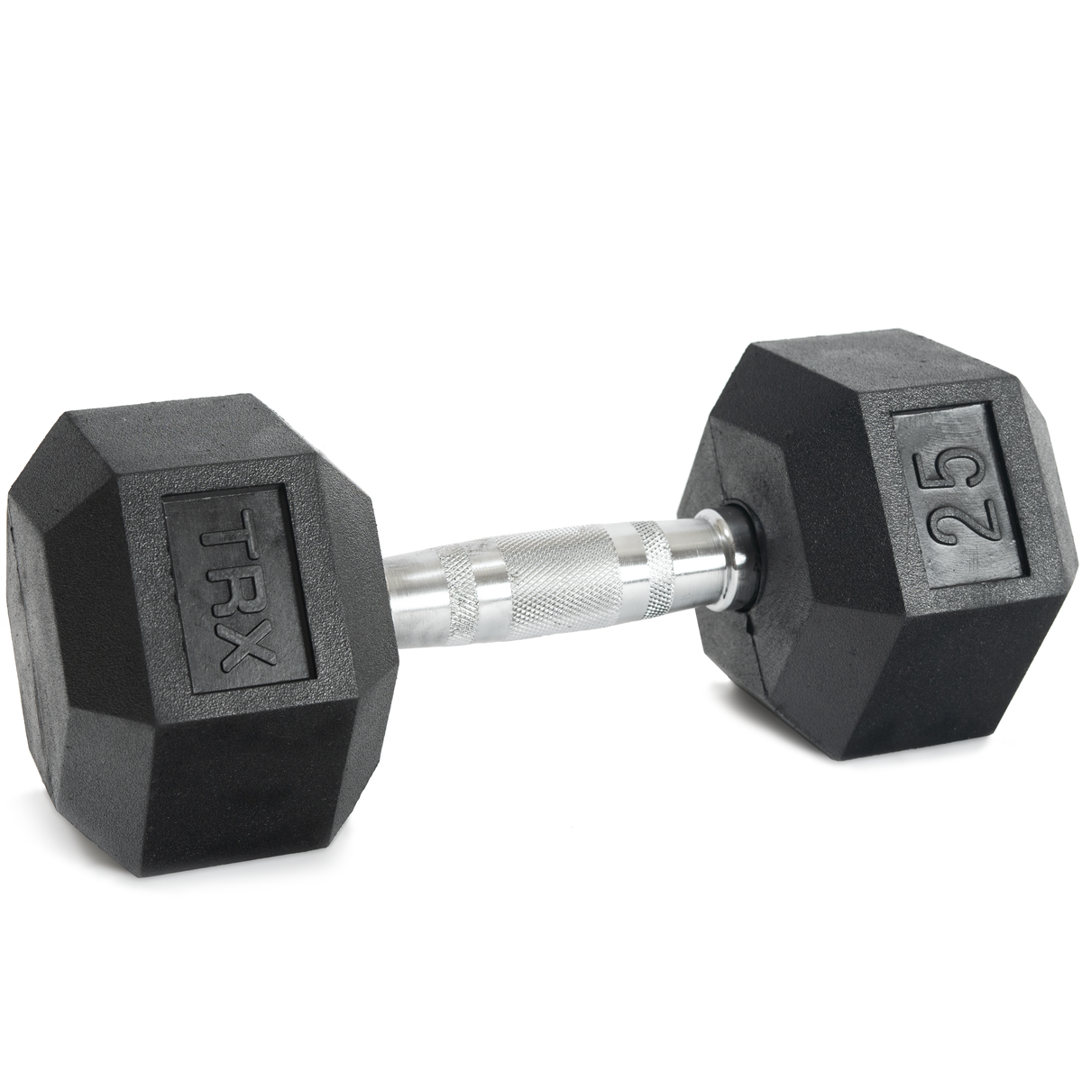 TRX HEX RUBBER DUMBBELLS