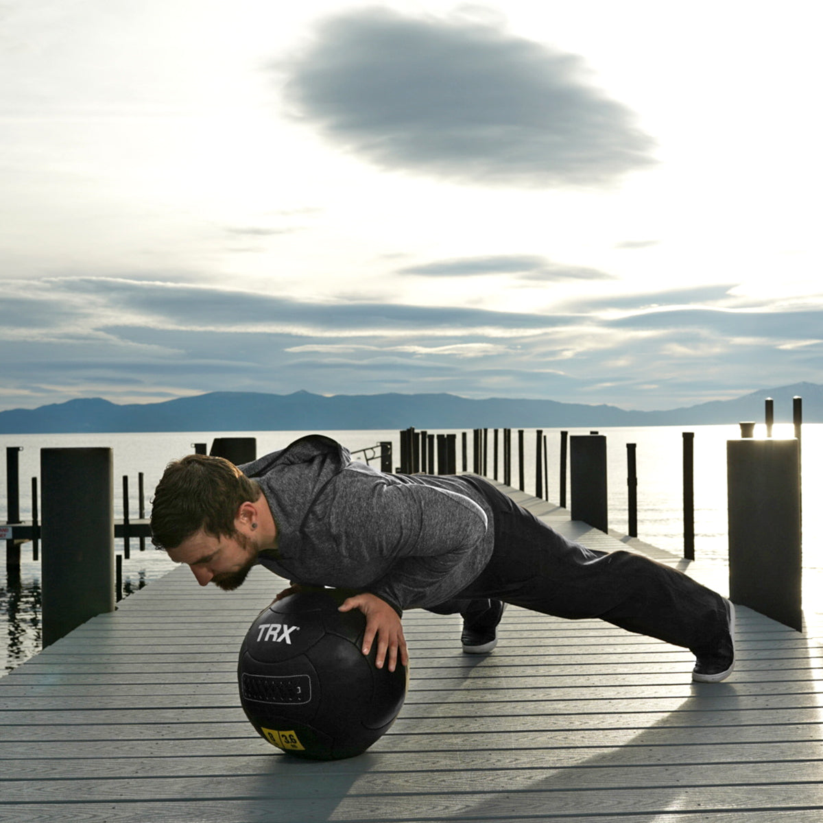 TRX WALL BALLS