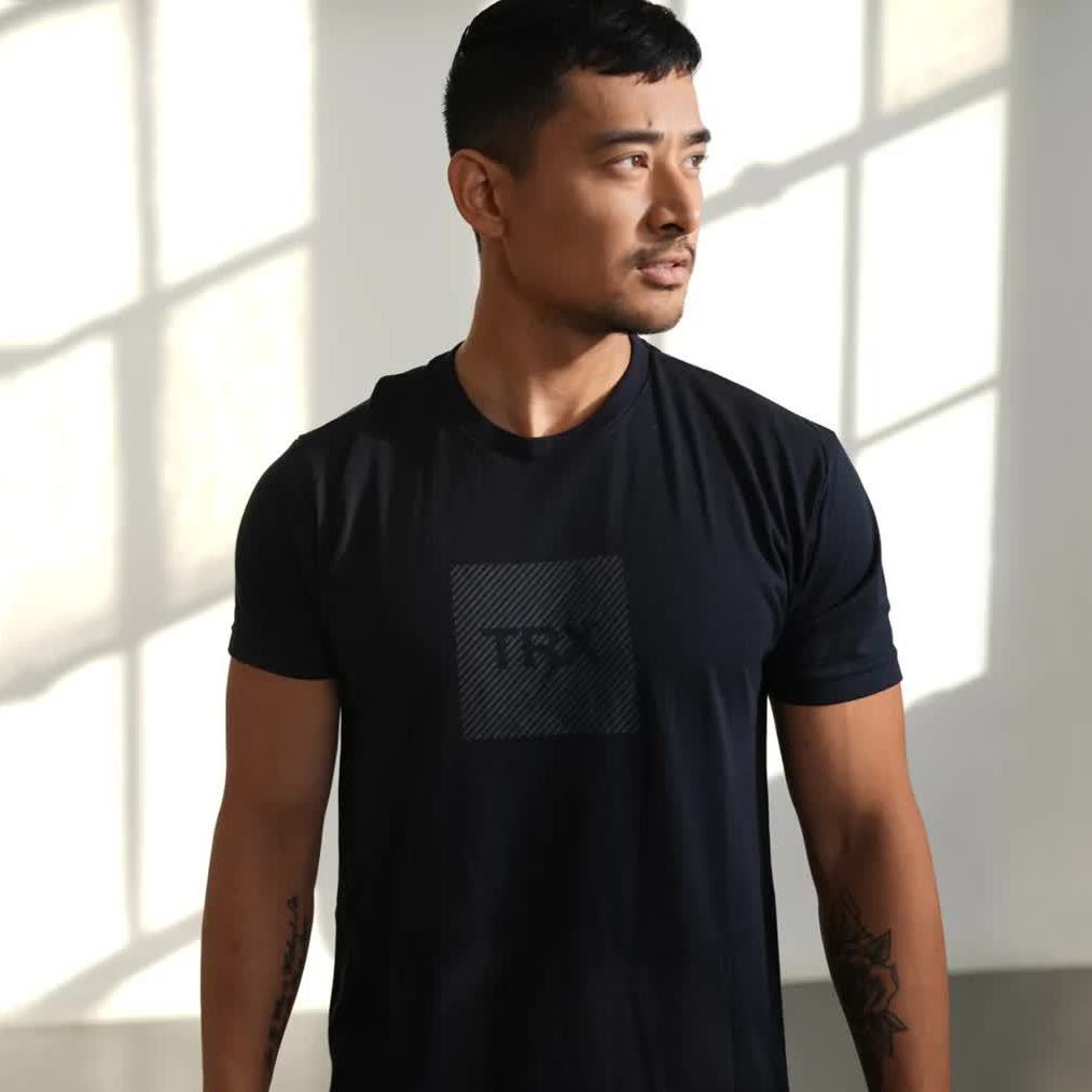 TRX MEN'S BOX LOGO T-SHIRT