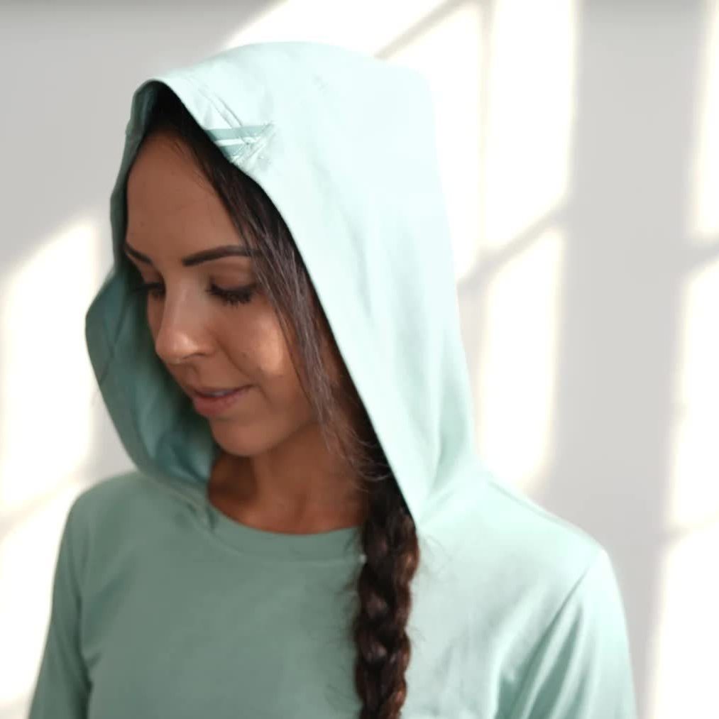 TRX WOMEN’S CROP HOODIE