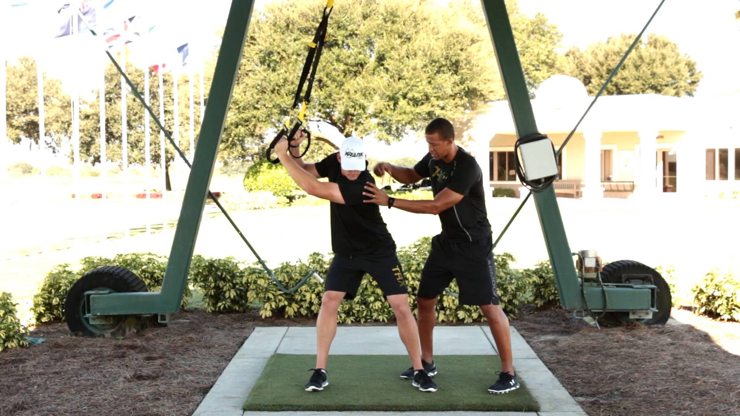 TRX for Golf: TRX Golf Swing (opposite hands)