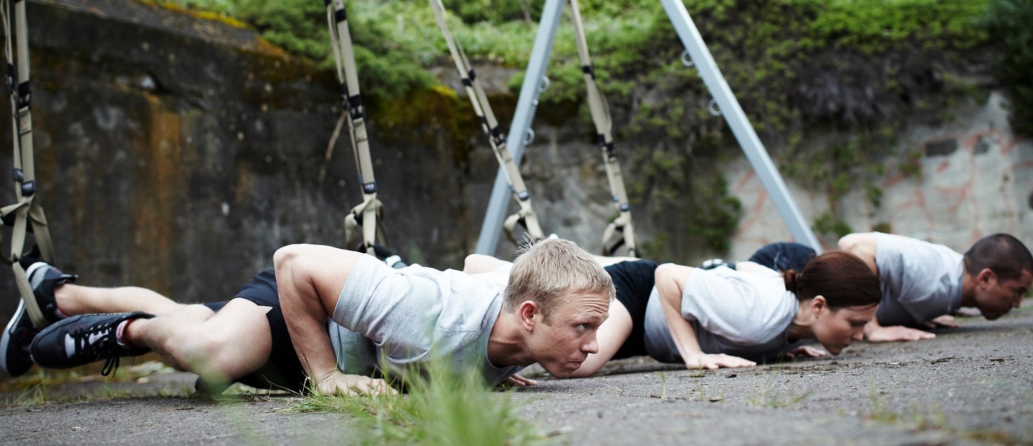 MILITARY INSPIRED TRX COMBAT-READY WORKOUT
