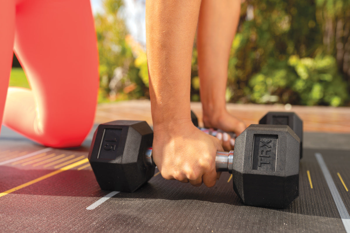 dumbbells for tricep workout