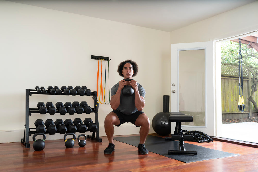 kettlebell squat