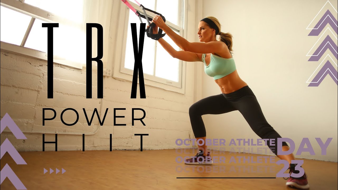 TRX Metcon: HIIT With the TRX +1 Challenge