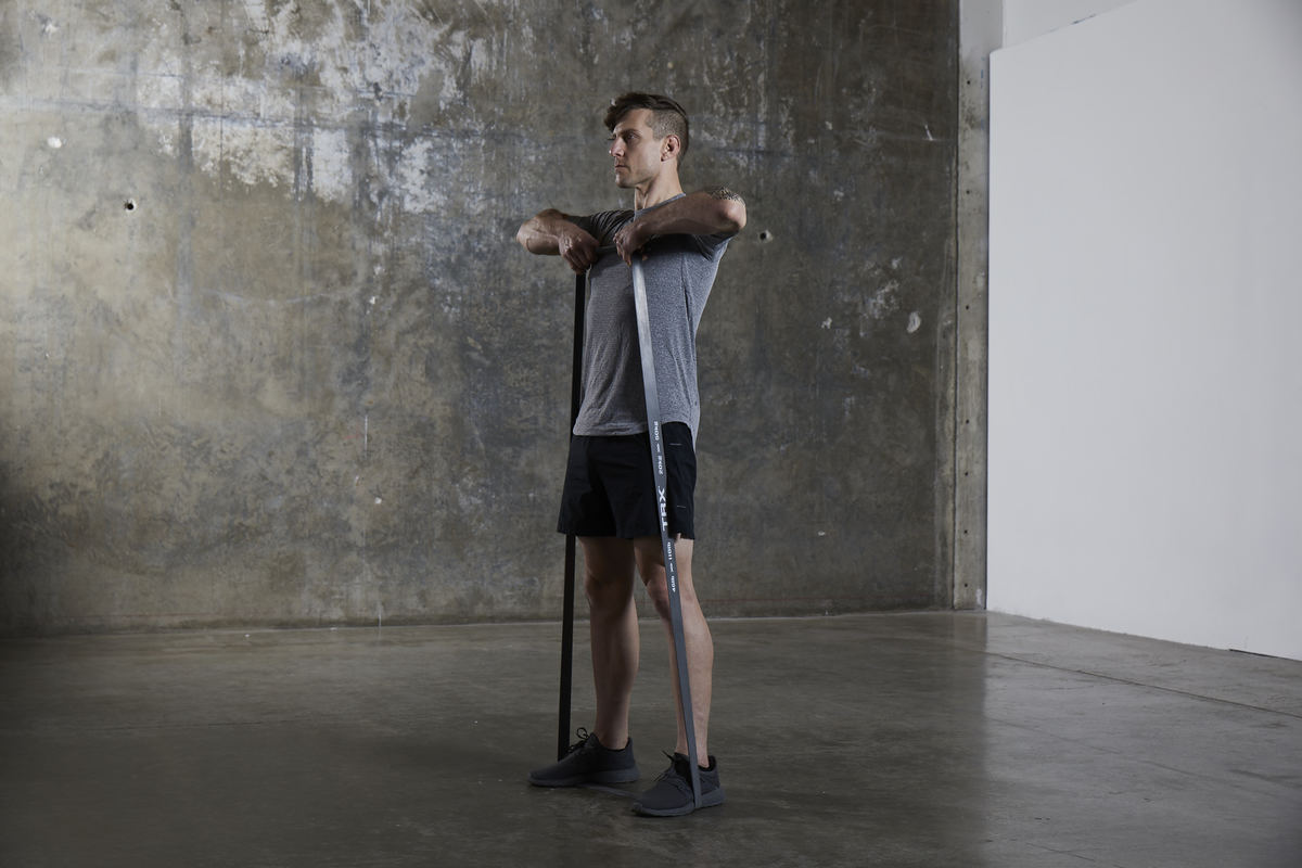 shoulder exercises with resistance band