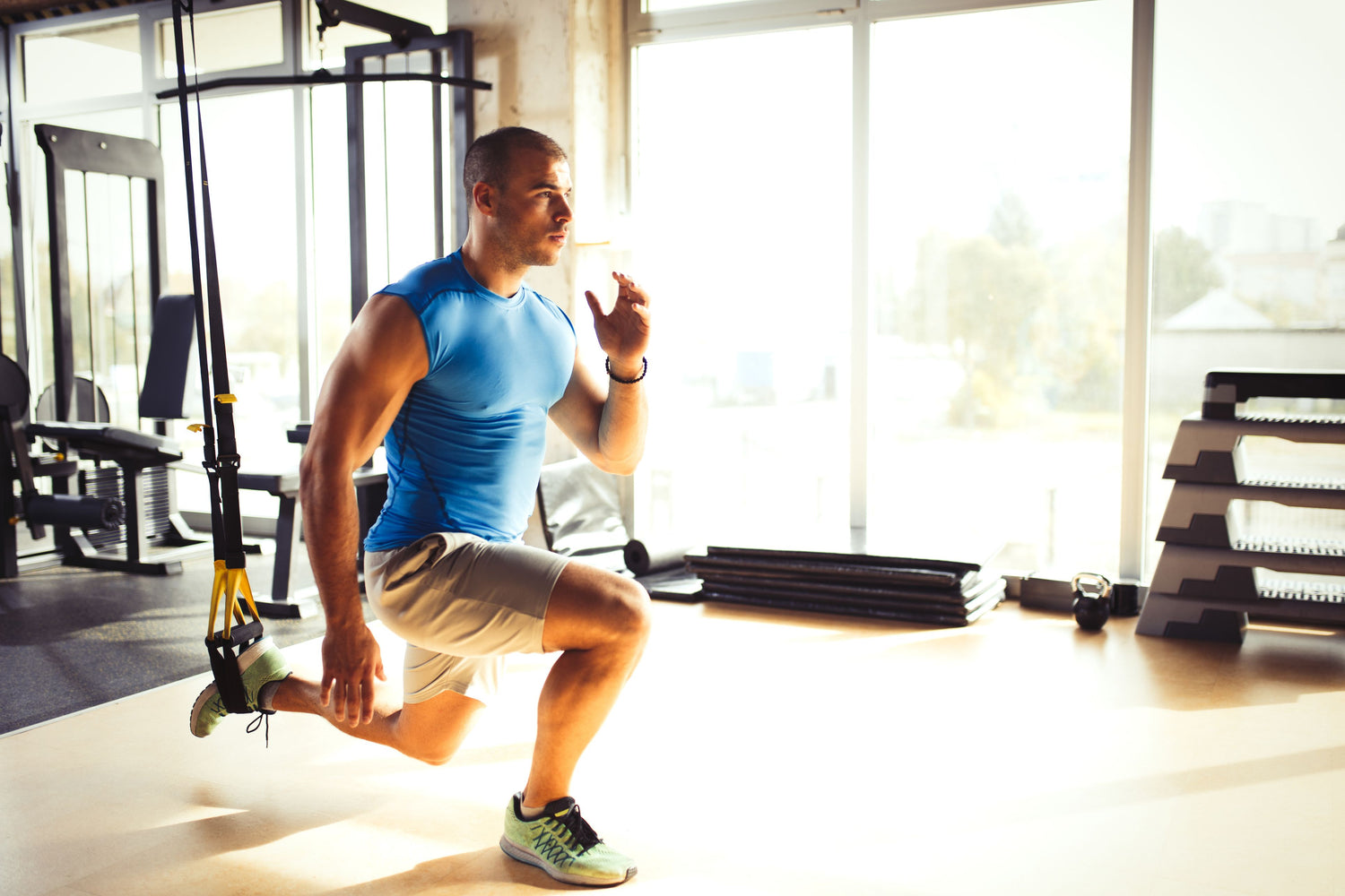 Barefoot Training with TRX