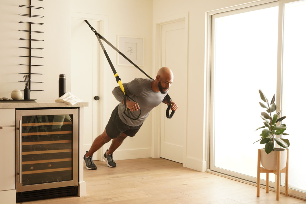 trx bicep workout at home