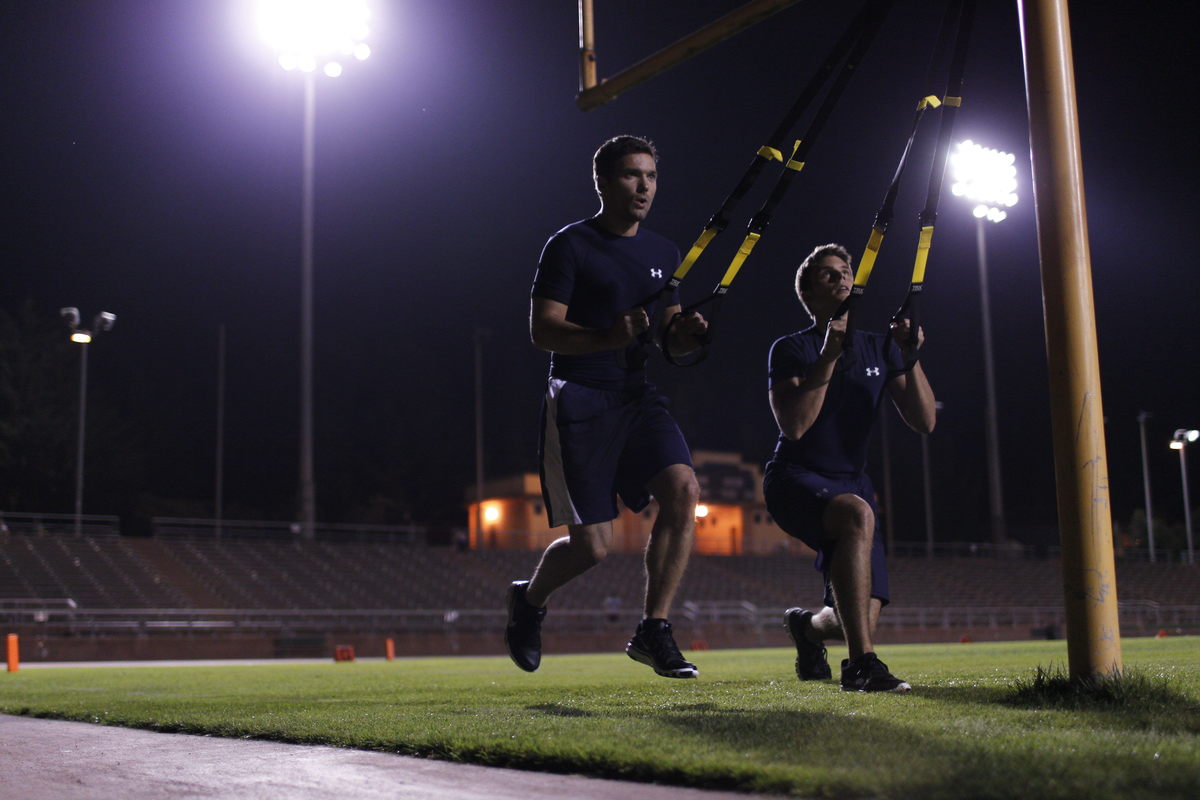 trx football suspension trainer workout