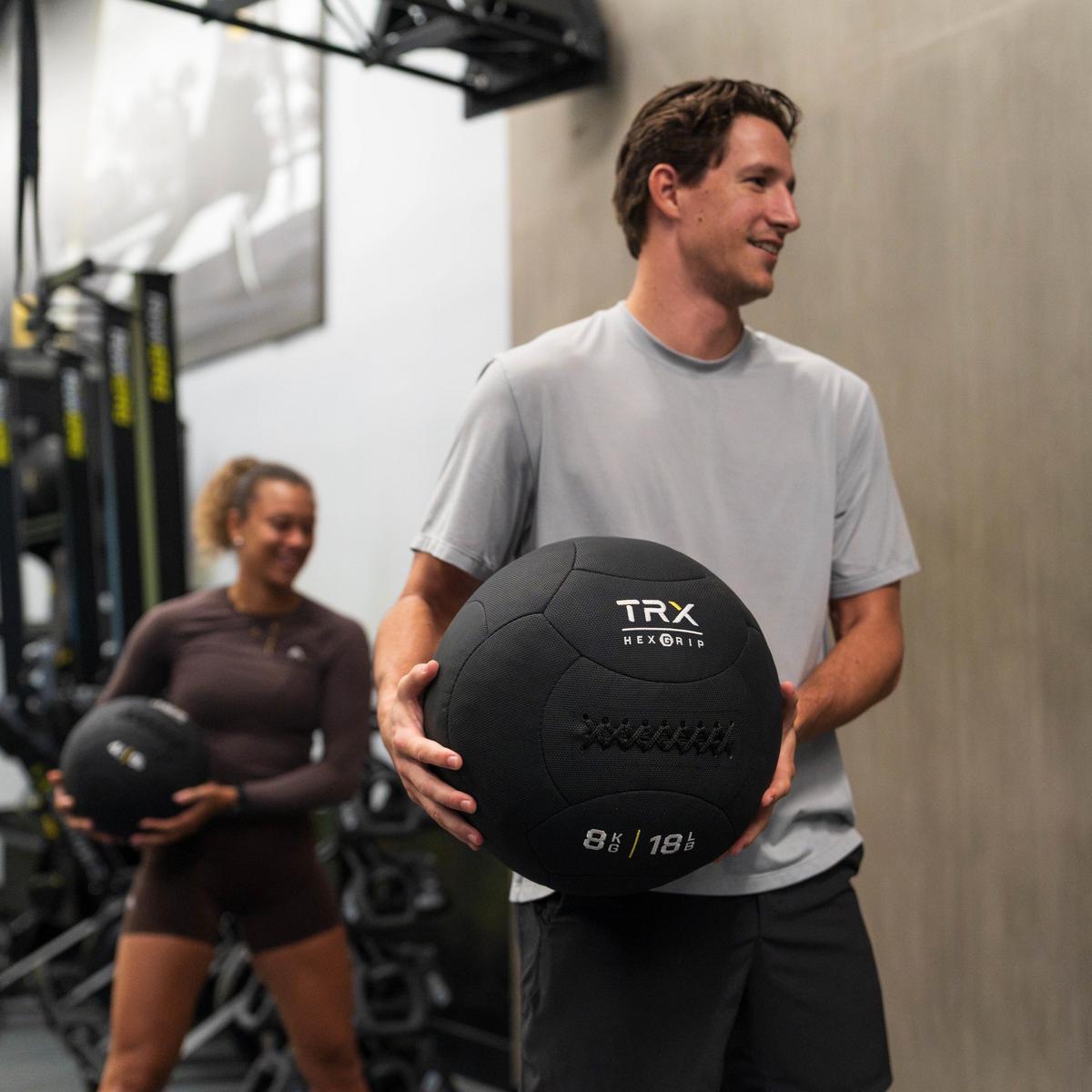 TRX HEXGRIP™ MEDICINE BALL