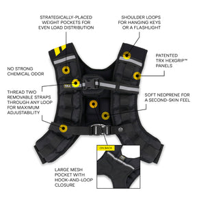 TRX HEXGRIP™ WEIGHT VEST 10LBS | 4.5 KGS