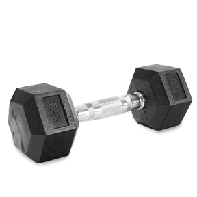 TRX HEX RUBBER DUMBBELLS