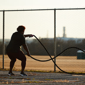 Get Your Sweat On with TRX Battle Ropes